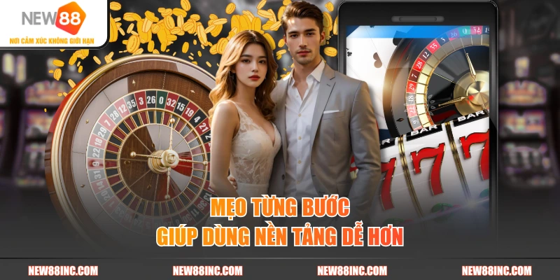 Mẹo từng bước giúp dùng nền tảng dễ hơn