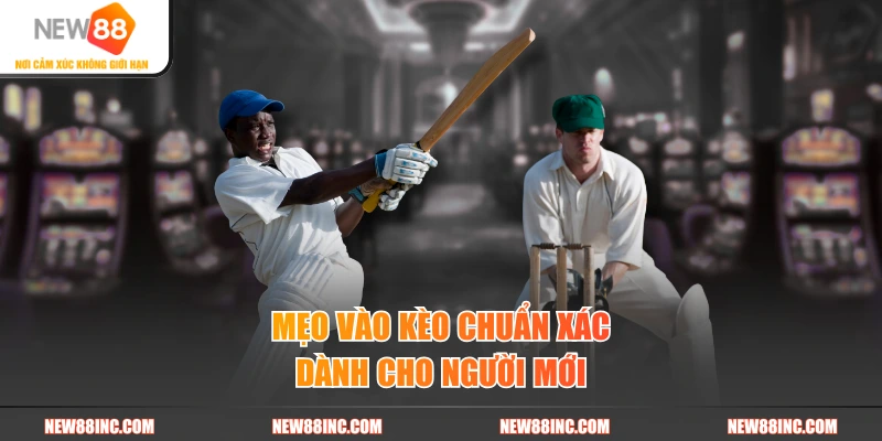 Mẹo vào kèo chuẩn xác dành cho người mới