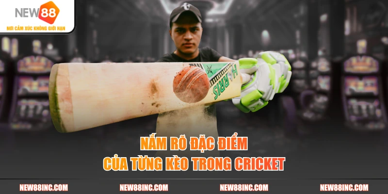 Nắm rõ đặc điểm của từng kèo trong Cricket