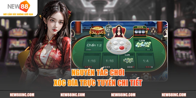 Nguyên tắc chơi xóc đĩa trực tuyến chi tiết