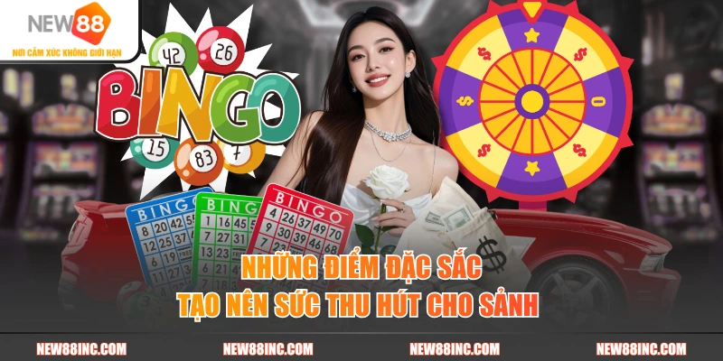 Những điểm đặc sắc tạo nên sức thu hút cho sảnh
