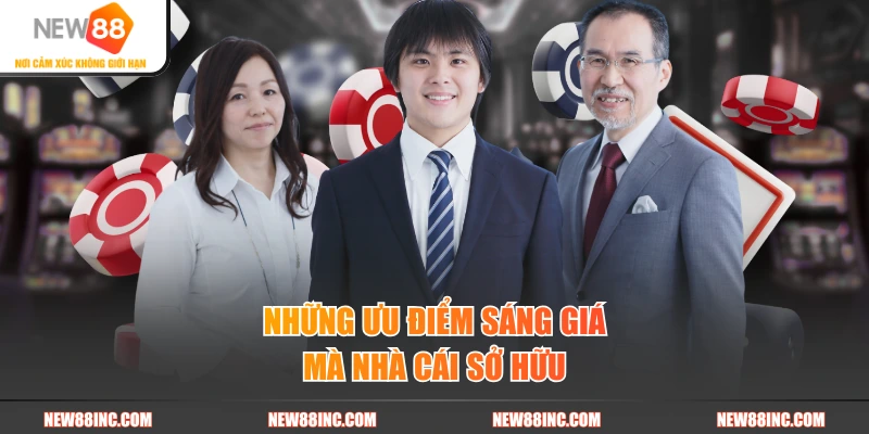 Những ưu điểm sáng giá mà nhà cái sở hữu