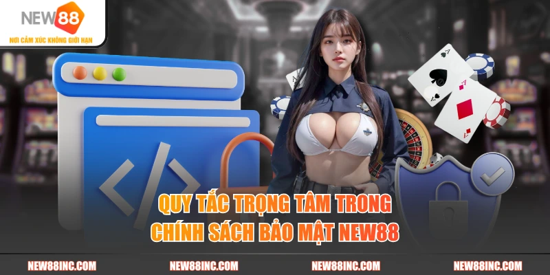 Quy tắc trọng tâm trong chính sách bảo mật New88