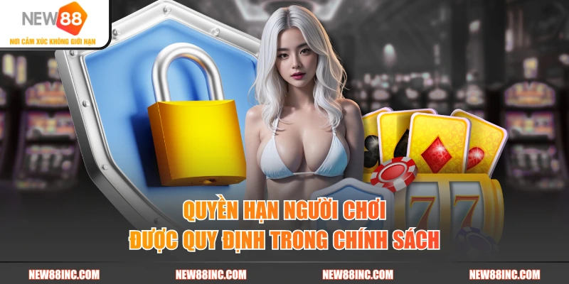 Quyền hạn người chơi được quy định trong chính sách